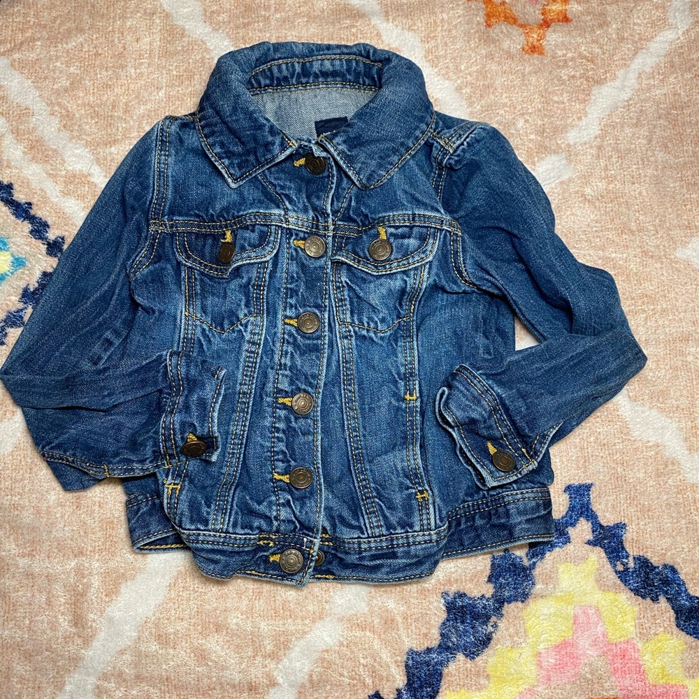 Stylish Blue Denim Jacket 5T from baby gap